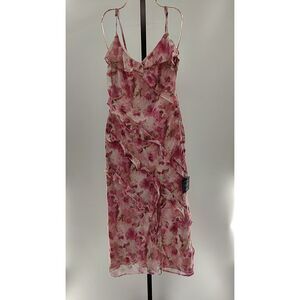 Lulu's Pink Floral Dress